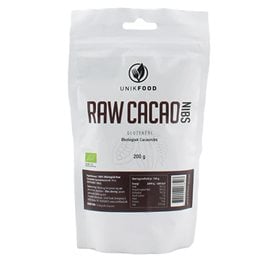 Unik Food Grofthakkede Cacaonibs Ø - 200 g.