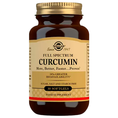 Solgar Full Spectrum Curcumin (30 softgels)
