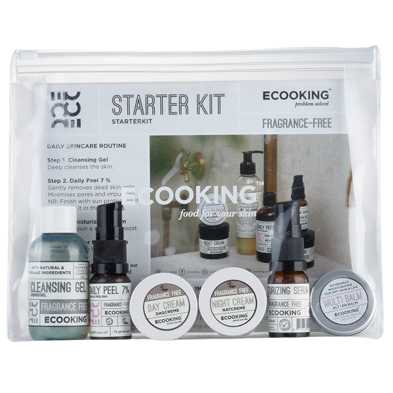 Ecooking Face Starterkit Parfumefri (1 stk)