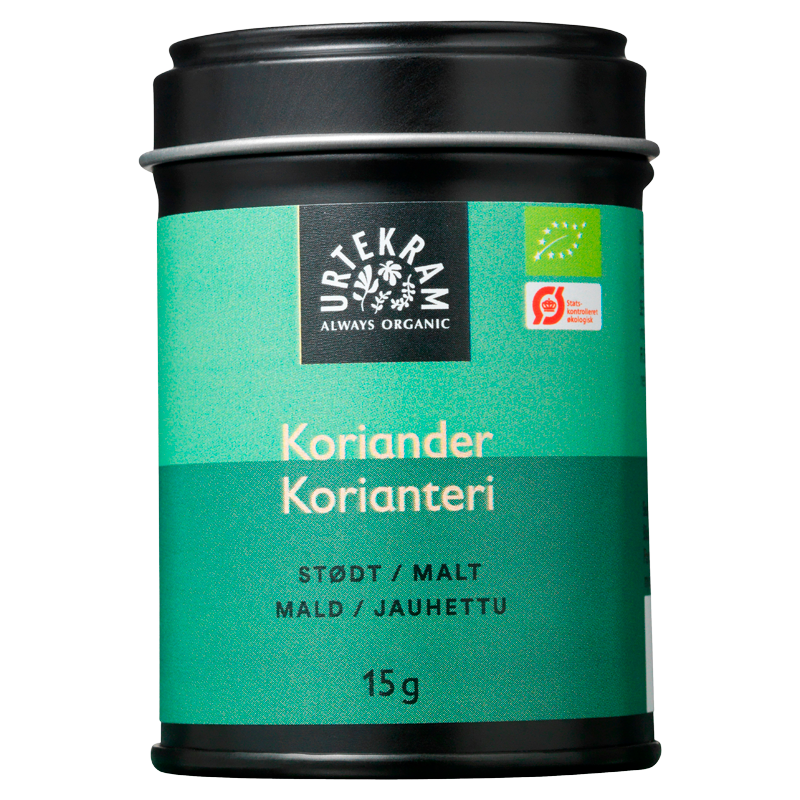 Urtekram Stødt Koriander Ø - 15 g.