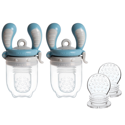 Kidsme Foodfeeder-Startpak Azure (2 stk)