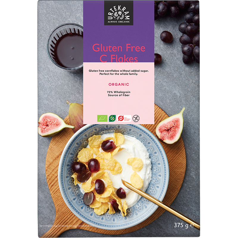 Urtekram Cornflakes C-Flakes Ø - 375 g.