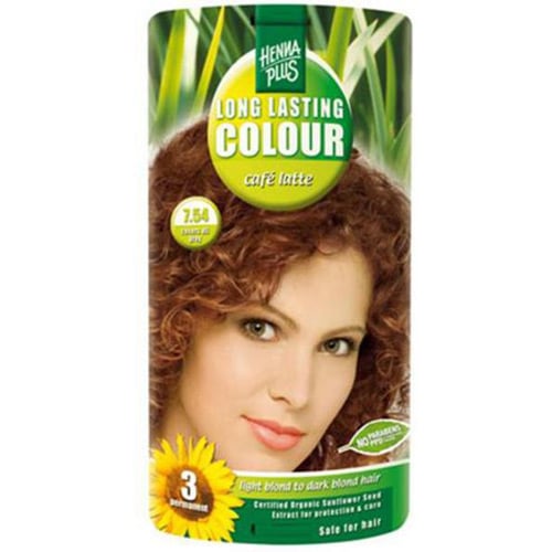 Henna Plus 7.54 Hårfarve Café Latte - 1 stk