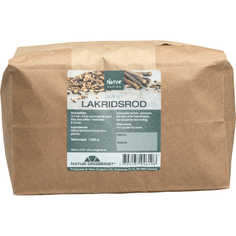 Natur Drogeriet Lakridsrod skåret - 1 kg.
