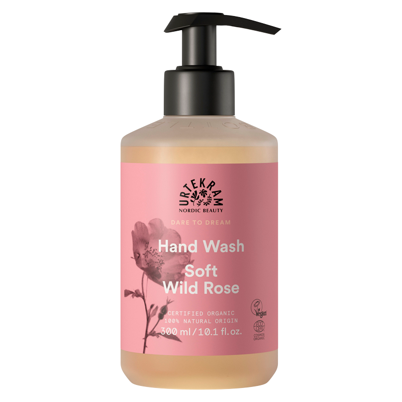 Urtekram Hand Wash Soft Wild Rose (300 ml)