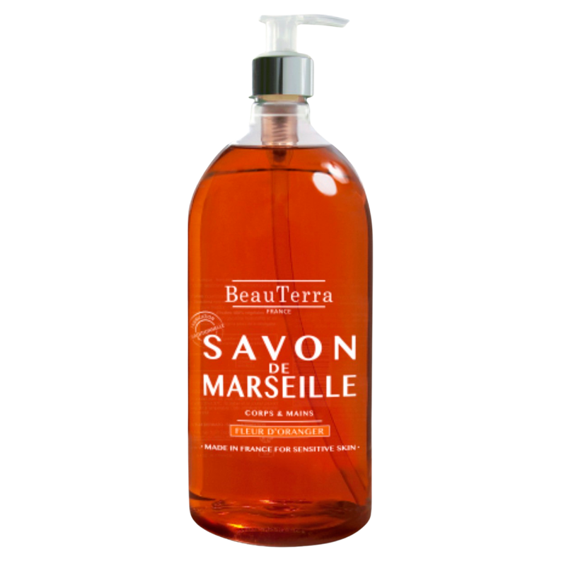 Beau Terra Marselle Liquid Soap Orange Blossom - 300 ml