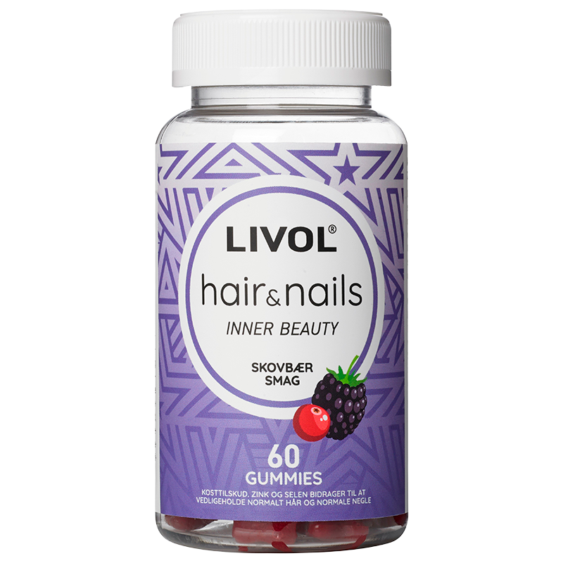 Livol Ultimate Hair & Nails Gummies (60 stk)