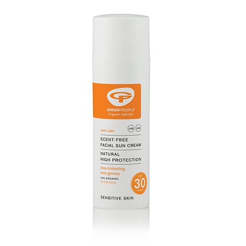 GreenPeople Scent-Free Facial Sun Cream SPF 30 - 50 ml