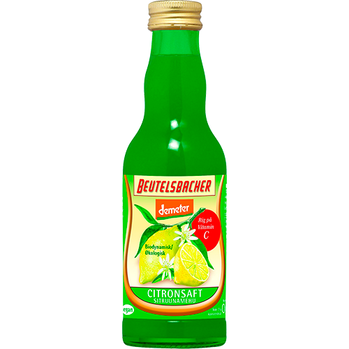 Beutelsbacher Demeter Citronsaft Ø (200 ml)