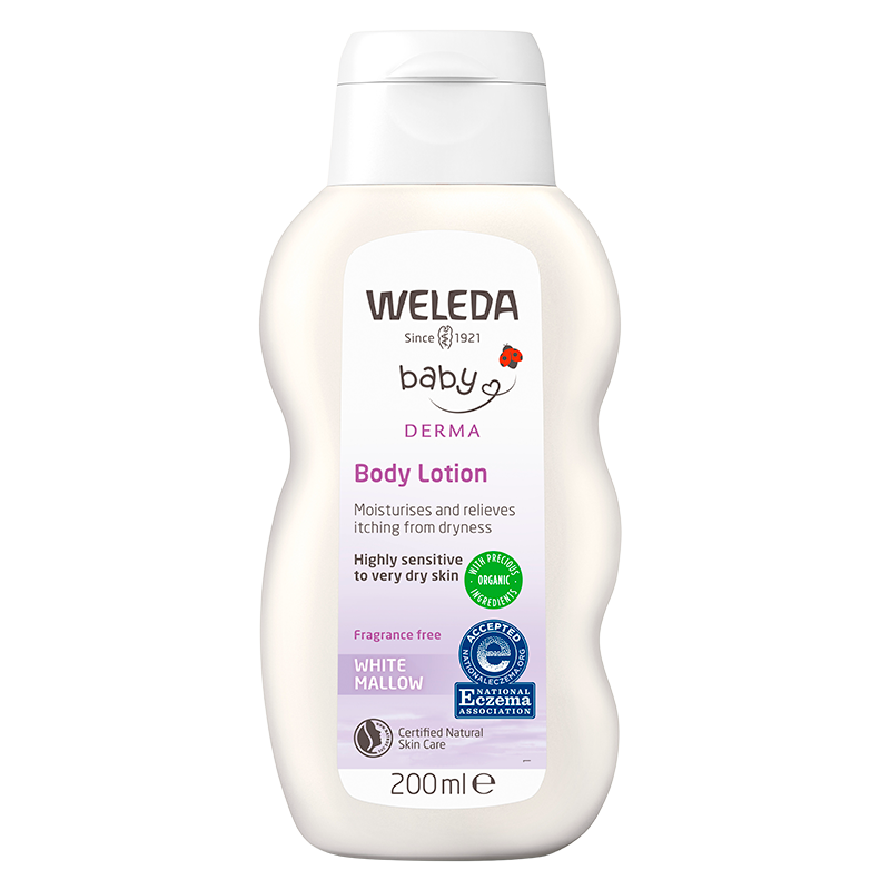 Weleda Baby Derma White Mallow Bodylotion - 200 ml
