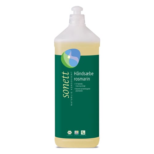 Sonett Håndsæbe Rosmarin - 1 ltr.