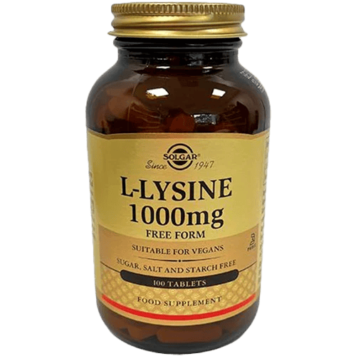 Solgar L-Lysine 1000 mg (100 tabl)