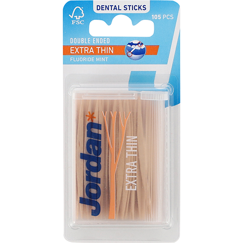 Jordan Tandstikker Extra tynd (105 stk)