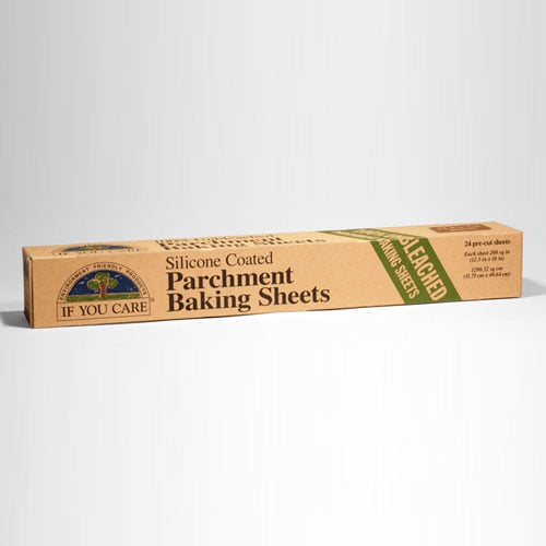 Sowco If You Care Bagepapir Ubleget 100% Nedbrydelig - 24 stk.