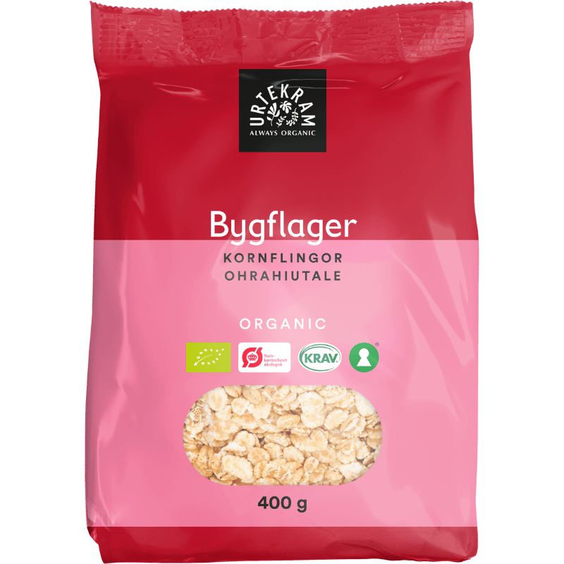 Urtekram Bygflager Ø (400 g)