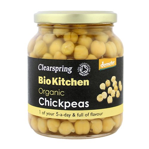 Clearspring Kikærter biodynamisk Ø - 360 g