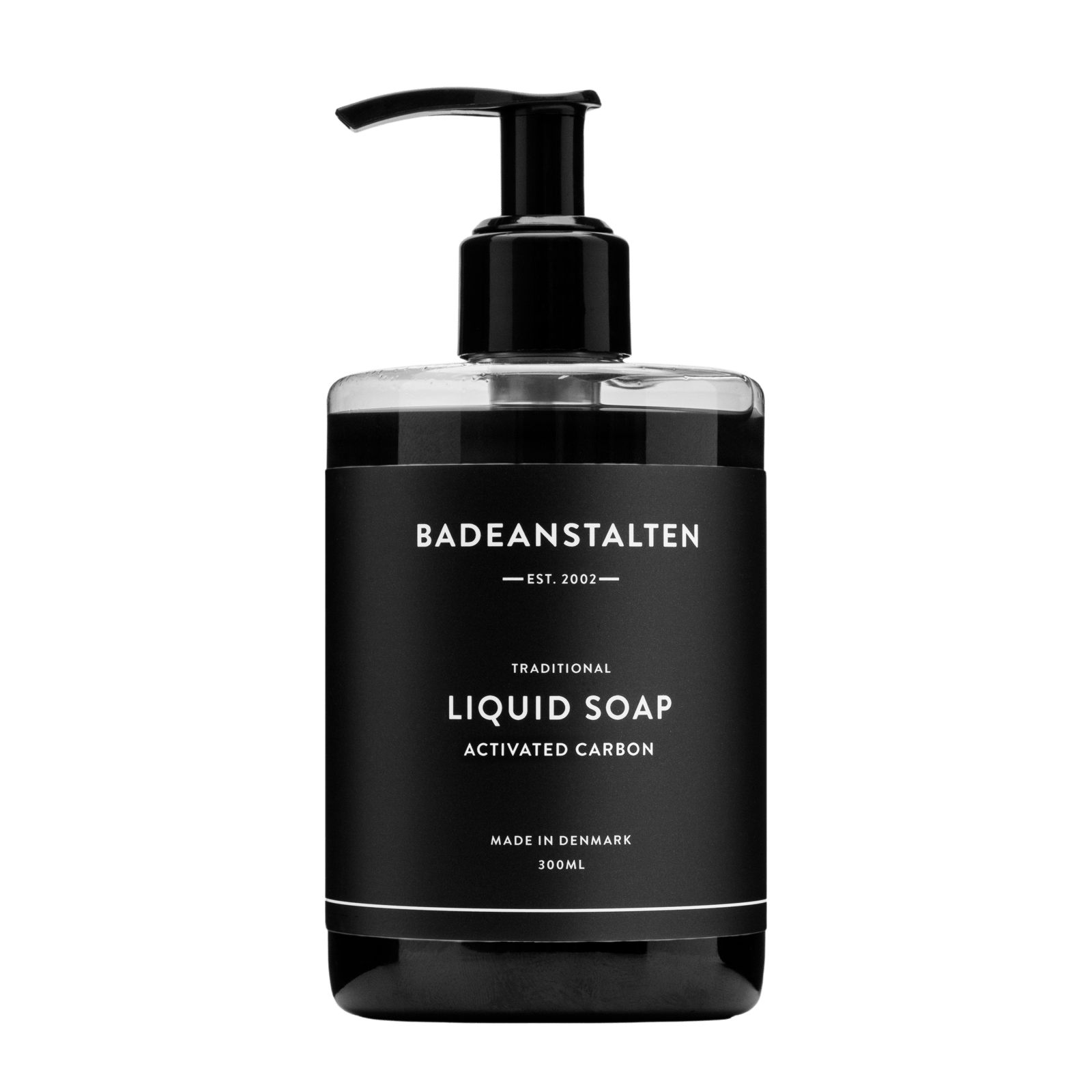 Badeanstalten Flydende Sæbe - Aktivt Kul - 300 ml