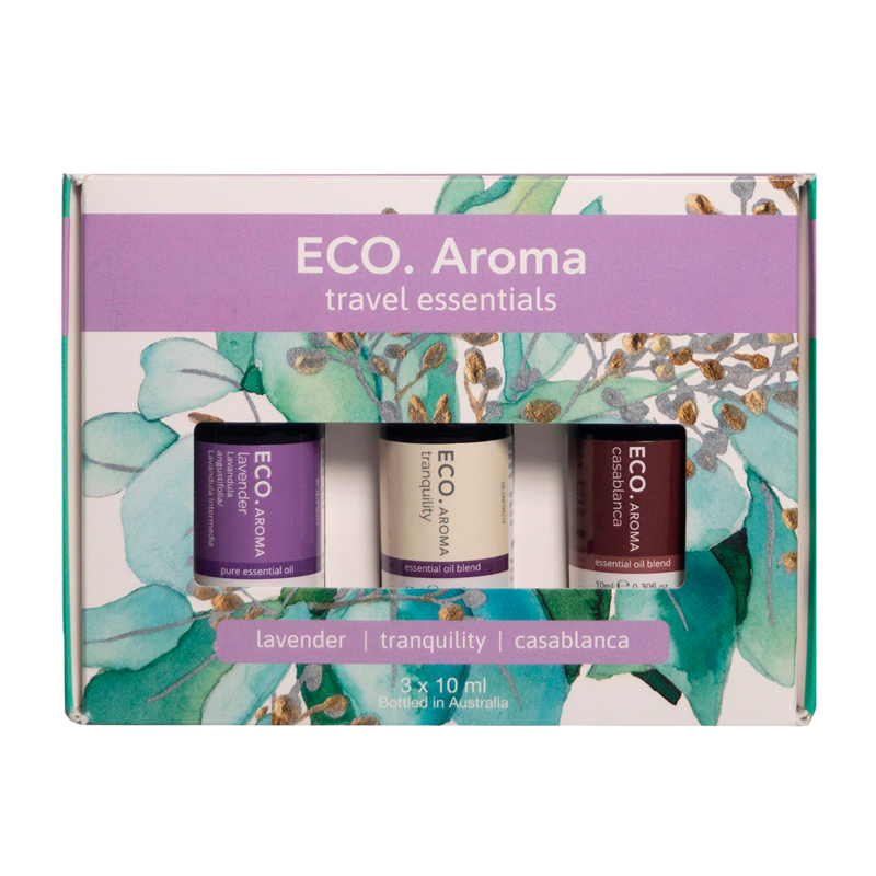 ECO. Aroma Travel Essentials Aroma Trio - Lavender, Casablanca, Tranquility 3x10 ml (10 ml)