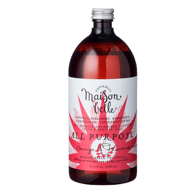 Maison Belle All Purpose Universal Rengøringsmiddel med Appelsin - 1 liter