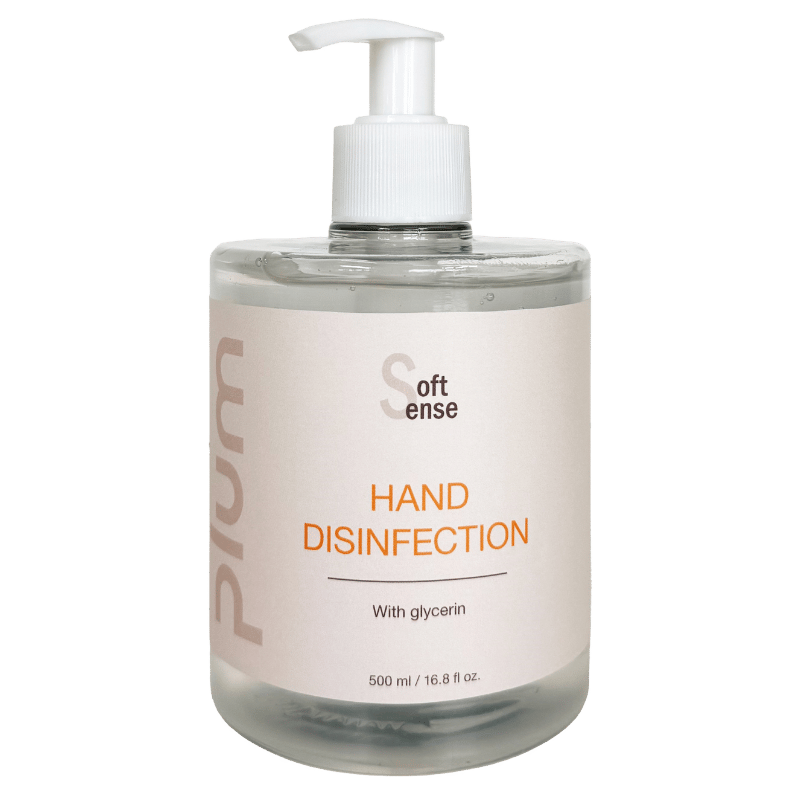 Plum Hånddesinfektion 85% Gel pumpeflaske (500 ml)