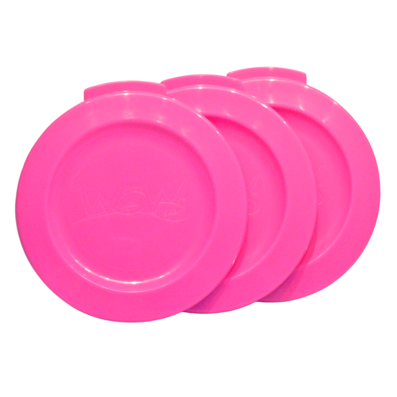 WOW Låg Pink (3 stk)