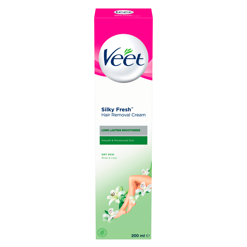Veet Hårfjerningscreme Tør Hud (200 ml)