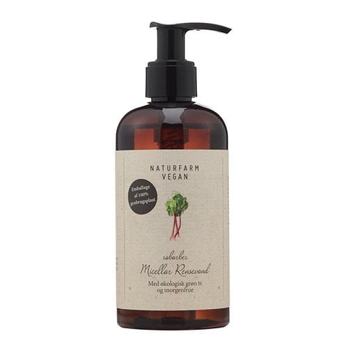 Naturfarm Micellar Rensevand Rabarber - 250 ml.