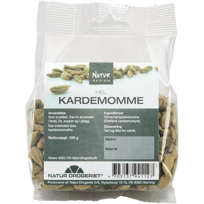 Natur Drogeriet Kardemomme Hel (100 g)
