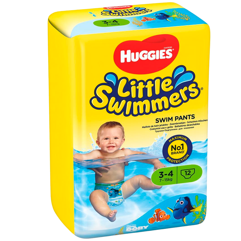 Huggies Little Swimmers Medium 7-15 Kg (12 stk)