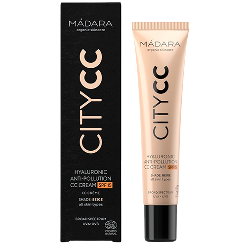 Madara Hyaluronic Anti-Pollution CC Cream SPF15 Beige (40 ml)
