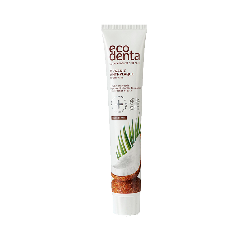 Ecodenta Ecodenta Tandpasta m. Kokosnød u. Flour (75 ml) (75 ml)
