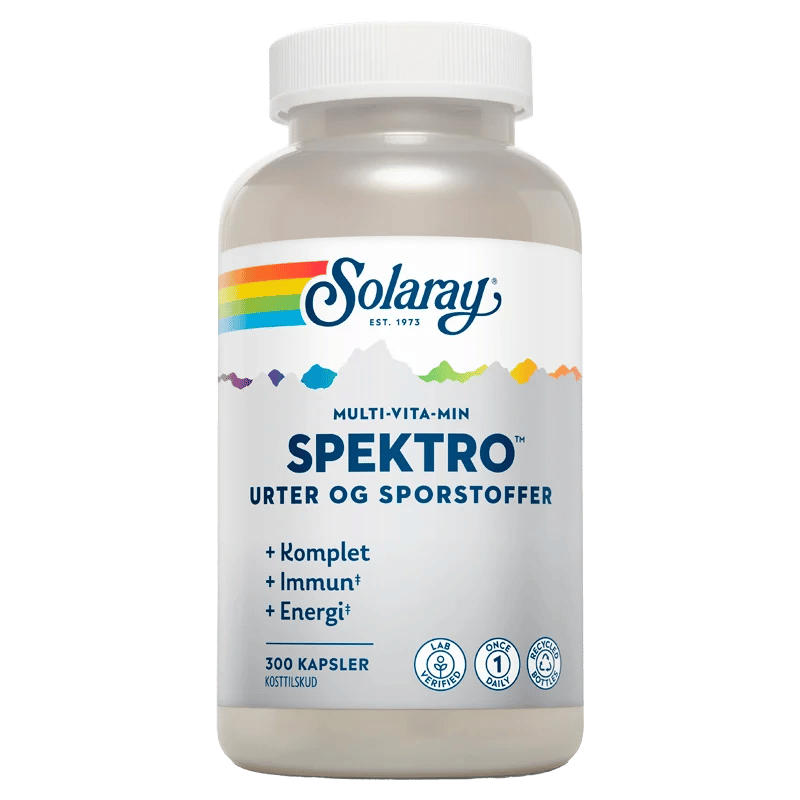 Solaray Spektro Multi-Vita-Min (300 kapsler)