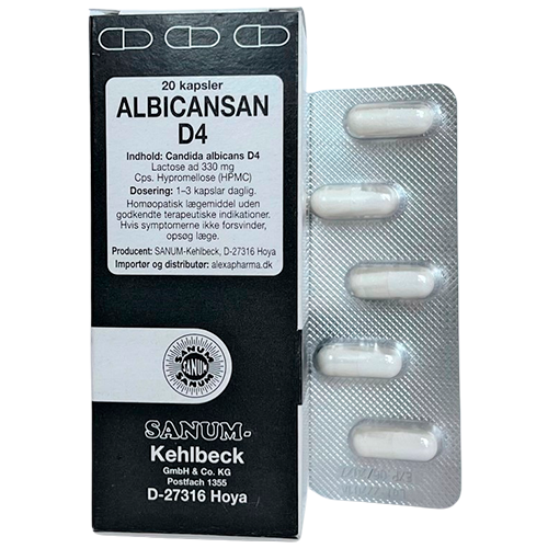 SANUM Albicansan D4 (20 kapsler)