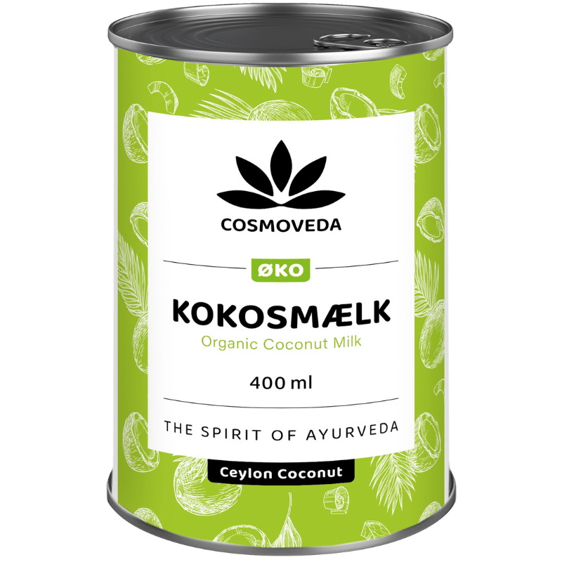 Cosmoveda Kokosmælk Ø - 400 ml.