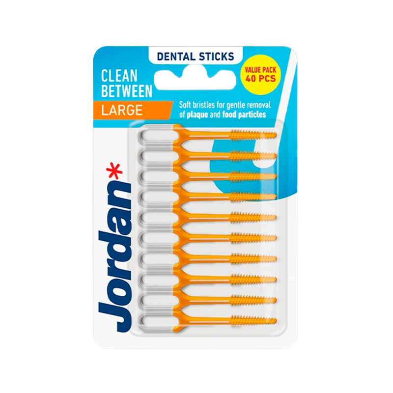 Jordan Clean Between Sticks Large (40 stk)