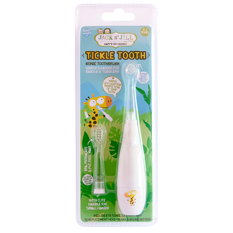 Jack N´Jill  Elektrisk Tandbørste Af Genbrugsplast 0-6 år (1 stk)