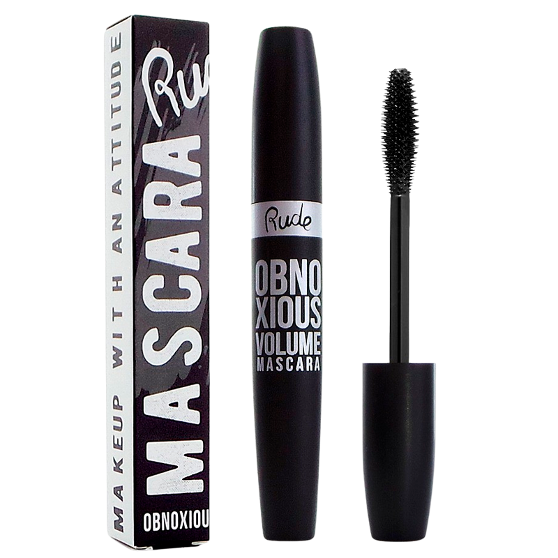 RUDE Cosmetics Obnoxious Volume Mascara Black (1 stk)