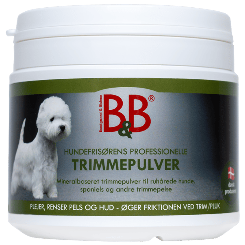 B&B Hundefrisørens Professionelle Trimmepulver (200 g)