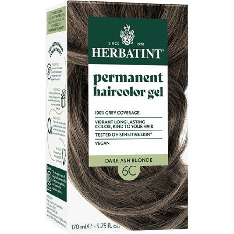 Herbatint 6C Hårfarve Dark Ash Blonde (170 ml)