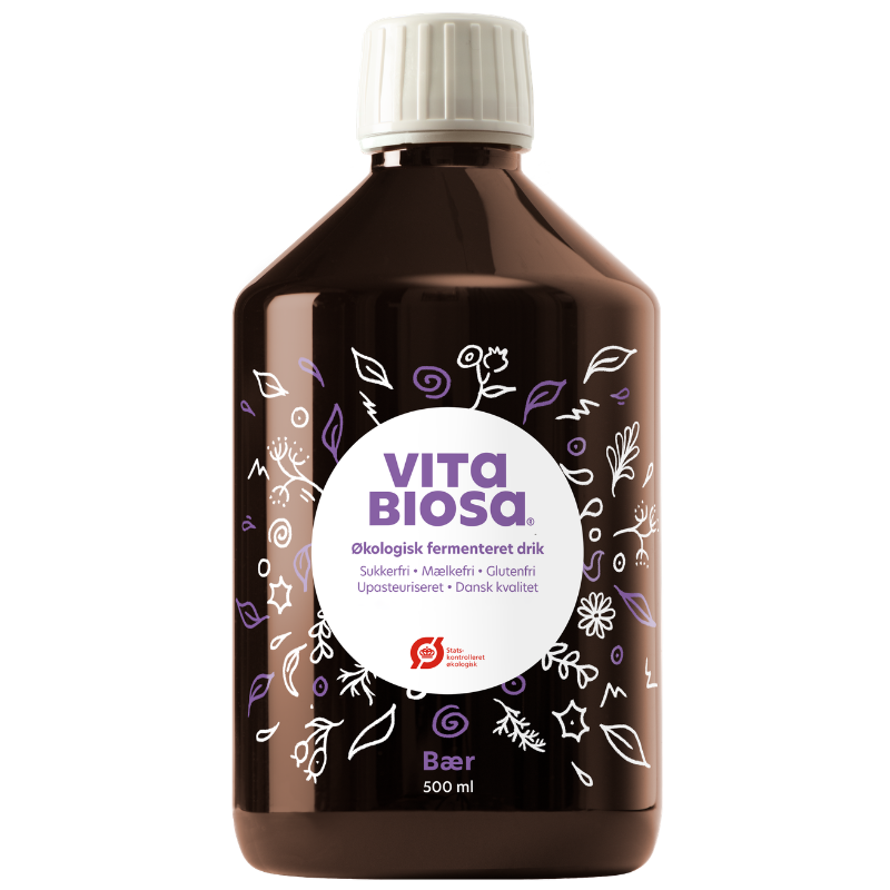 Vita Biosa Bær Øko. - 500 ml.