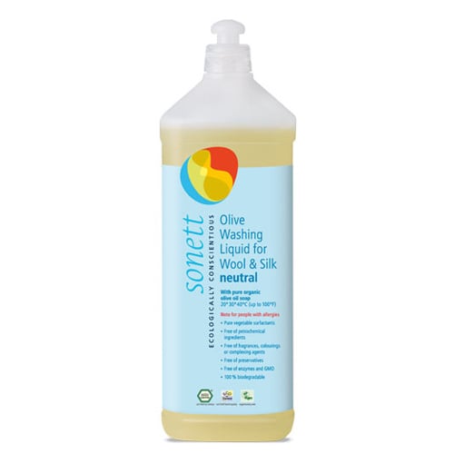 Sonett Vaskemiddel Uld/Silke Oliven Neutral - 1 l.