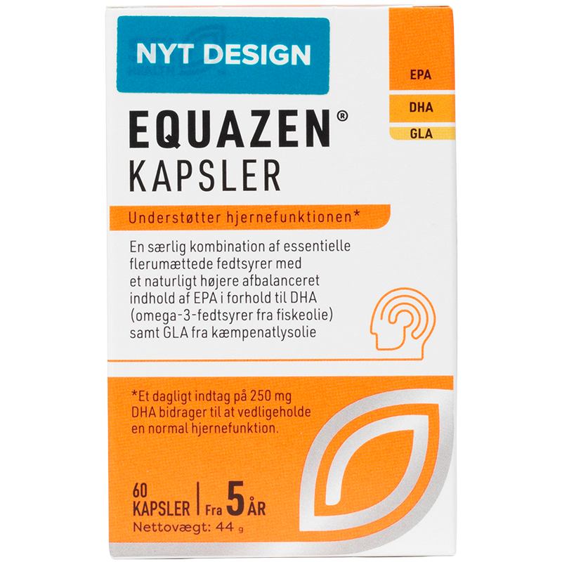 Equazen (Eye Q) Fiskeolie Kapsler (60 kaps)
