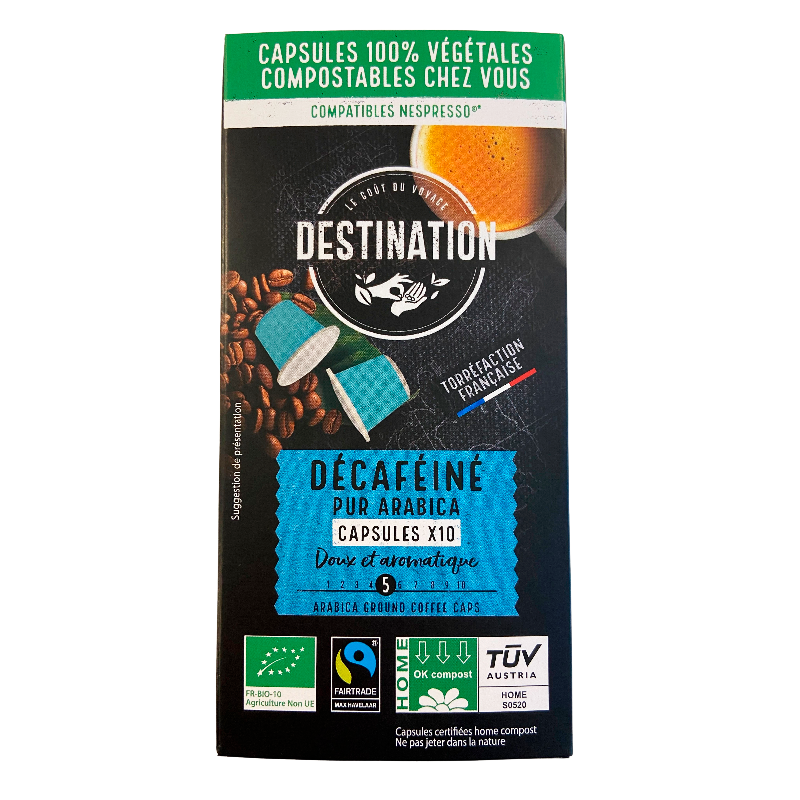 Destination Kaffekapsler Koffeinfri Ø (10 kaps)