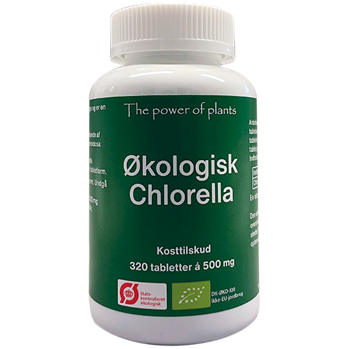 Chlorella Øko. - 320 tabs.
