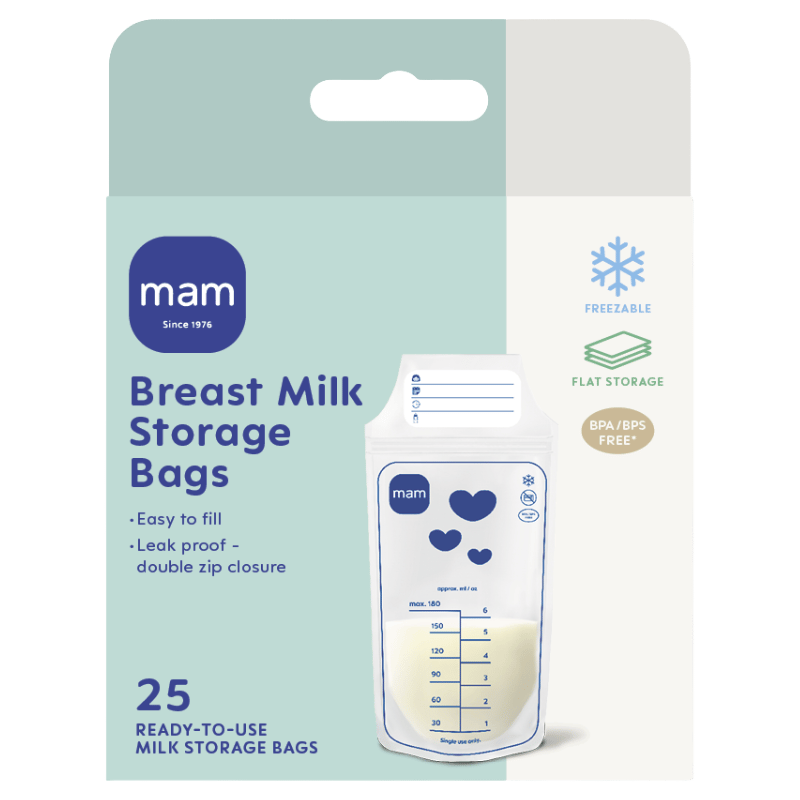MAM Breast Milk Storage Bags (25 stk)