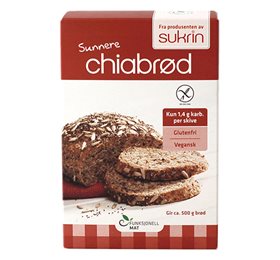 Funktionel Mad Brødmix - chiafrø - 250 gr.