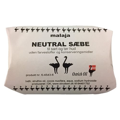 Ostrich Oil Badesæbe Neutral - 80 gr