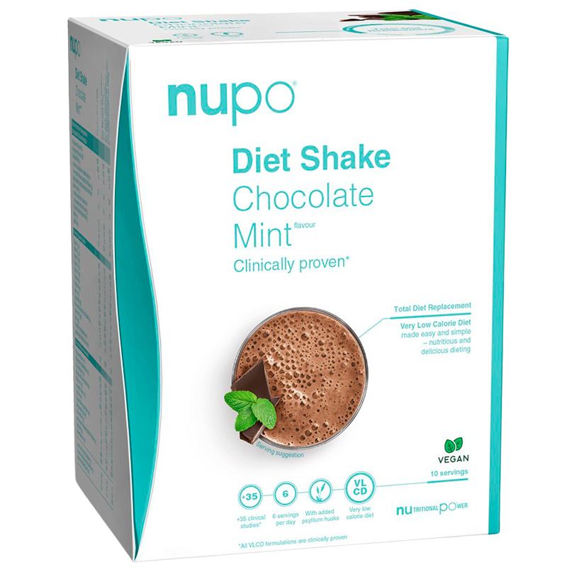 Nupo Diet Shake Chocolate Mint (10x32 g)