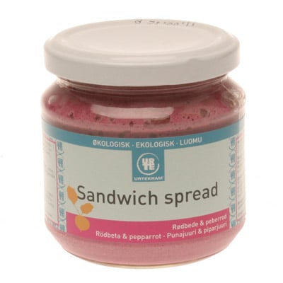 Urtekram Sandwich Spread Rødbede & Peberrod Ø - 180 g