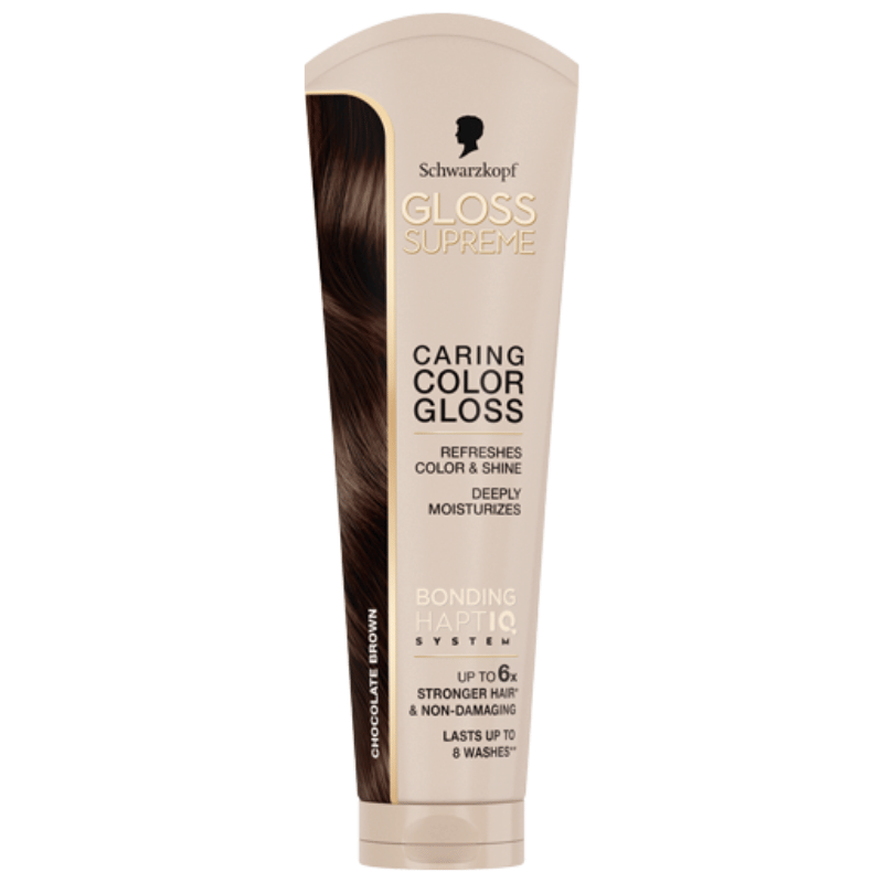 Schwarzkopf Gloss Supreme Caring Color Gloss Chocolate Brown (145 ml)